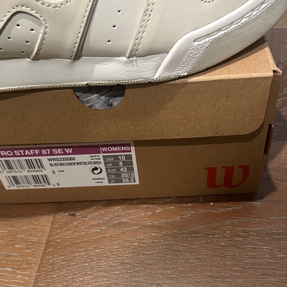 Wilson Off-White Athletic Shoes - Picture 2 of 9